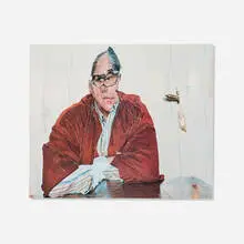 Self-Portrait by Jiří Kolář, 1978, paper collage, sold Apr 2025
