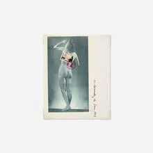 Michael Hernandez de Luna, Untitled, 1998, mixed media with stamp