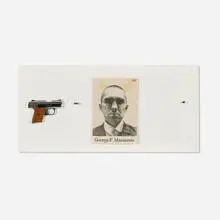 The Art Guys, If the Fluck Fux, Fuck Flux, 1988, mixed media in artist's frame