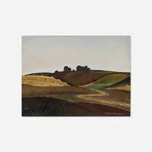 Ross Dickinson, La Crescenta, oil on canvas