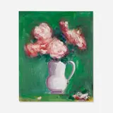 Paul Resika, Roses, 1993, oil on linen