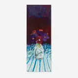 Paul Wonner, Flowers in Bottles: Pansies #1