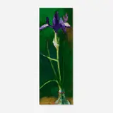 Paul Wonner, Flowers in Bottles: Purple Iris #1