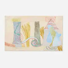 Charles Garabedian, Oxiana, 1998, acrylic, oil pastel and pencil on paper