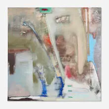 Stephen Greene, Gardens of the Night #10, 1982, oil on canvas