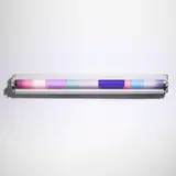 Spencer Finch, Moonlight (Luna County, New Mexico, July 13, 2003), 2003, 2' fluorescent fixture, lamp, filters