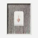 Amanda Ross-Ho, Untitled Still Life (Tarnished Diamond), 2014, sheetrock, latex, acrylic, inkjet print, aluminum thumb tacks