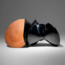 Jeremy Thomas, Case Black, 2008, powder-coated and forged mild steel