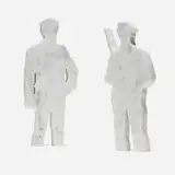 Daniel Joseph Martinez, A meditation on the possibility..., 2005, Carrara marble