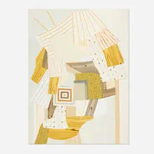 Sumo by Kevin Appel, 2007, acrylic on canvas laid to panel, sold Apr 2025