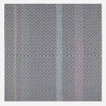 Heather Cook, Shadow Weave Black(13) and White(14), 2014, acrylic on cotton yarn