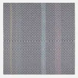 Heather Cook, Shadow Weave Black(13) and White(14), 2014, acrylic on cotton yarn