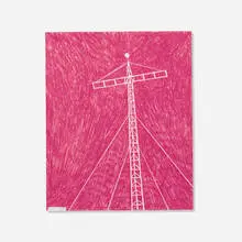 Martin Kersels, Antenna 10, 1999, colored pencil on paper