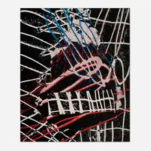 Ed Moses, Geo, 2004, acrylic on canvas