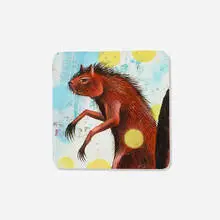 Robert Clayton, Squirrel, 2005, acrylic on paper