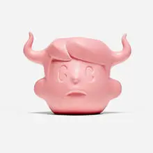 En Iwamura, Born in 1988 (Blush), 2023, glazed ceramic