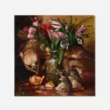 Evoca1, Like Rats, 2017, oil on linen over wood