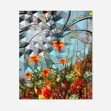 Damon Soule, Timed Release, 2008, acrylic and mixed media on panel