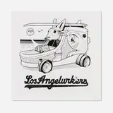 Jeremy Fish, Los Angelurkers, 2016, ink on paper