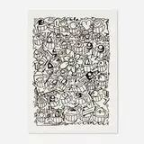 El Pez, Blackout, screenprint
