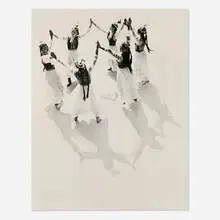 Dmitry Baltermants, Kyrgyszian Dance, c. 1960, vintage gelatin silver print