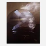 James Casebere, Four Flooded Arches from Right With Fog