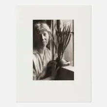 Imogen Cunningham, Self-Portrait, carbon print