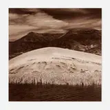 Rena Bass Forman, John Day Fossil Heads, Painted Hills #1, Oregon, sepia toned gelatin silver print