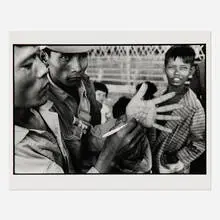 Bill Burke, Untitled (from the I Want to Take Picture portfolio), 1986, vintage gelatin silver print