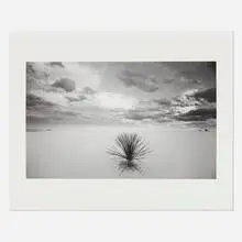 Lawrence McFarland, White Sands, New Mexico (from the Twelve Photographs portfolio), 1981, gelatin silver print