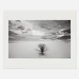 Lawrence McFarland, White Sands, New Mexico (from the Twelve Photographs portfolio), 1981, gelatin silver print