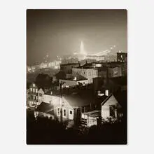 Fred Lyon, SF Nite from Telegraph Hill, 1950, 1950, gelatin silver print