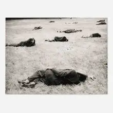 William Heick, Father's Day Picnic, 1951, vintage gelatin silver print