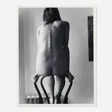 Jack Welpott, Twinka's Back, 1970, vintage gelatin silver print