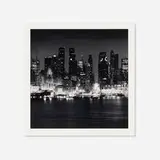 Michael Kenna, Midtown from Union City, Study 1