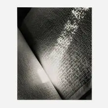 Abelardo Morell, 1841 Book of Proverbs for the Blind #1, 1995, gelatin silver print