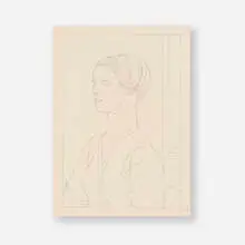 Emil Bisttram, The Model, 1929, graphite on paper