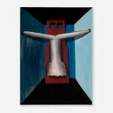 John Storrs, Room Thirteen, 1931, oil on wood