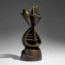 Theodore Roszak, Torso Manique (Surveyor), patinated bronze