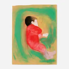 Francesco Clemente, Son, 1982, pastel on paper