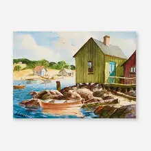 Henry Gasser, Untitled, watercolor on paper