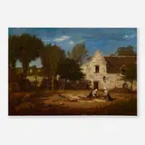 Eugène Louis Boudin, Farm Near Quimper