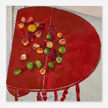 Bernard Chaet, July Arrangement, 1975, oil on canvas