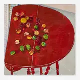 Bernard Chaet, July Arrangement, 1975, oil on canvas