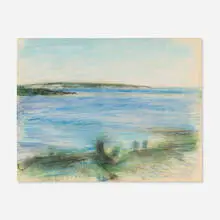Edwin Dickinson, Wellfleet, 1942, pastel on paper