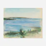 Edwin Dickinson, Wellfleet, 1942, pastel on paper
