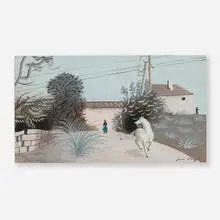 Jean Hugo, Untitled, gouache on paper