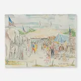 Reynolds Beal, Circus with Elephants