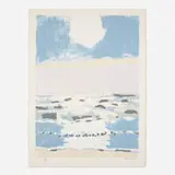 Fairfield Porter, Sun and Sea (from the 1776 USA 1976: Bicentennial Prints portfolio)