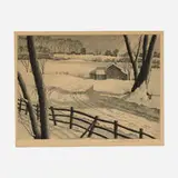 Samuel L. Margolies, Silent Symphony, 1946, etching